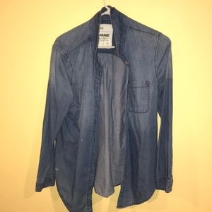 Denim Flannel